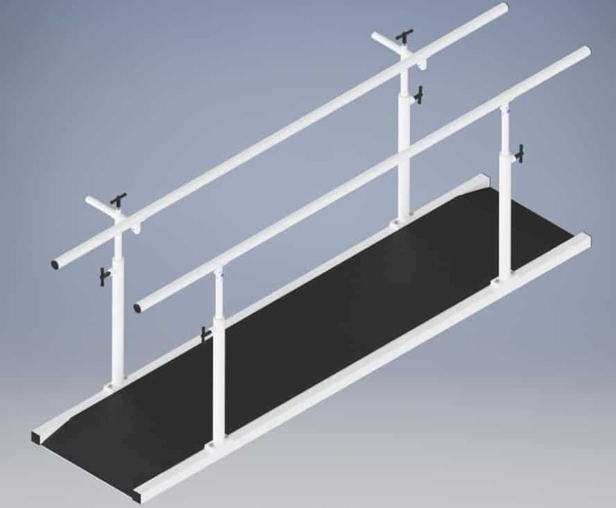 BARRES PARALLELES PLANCHER 3M