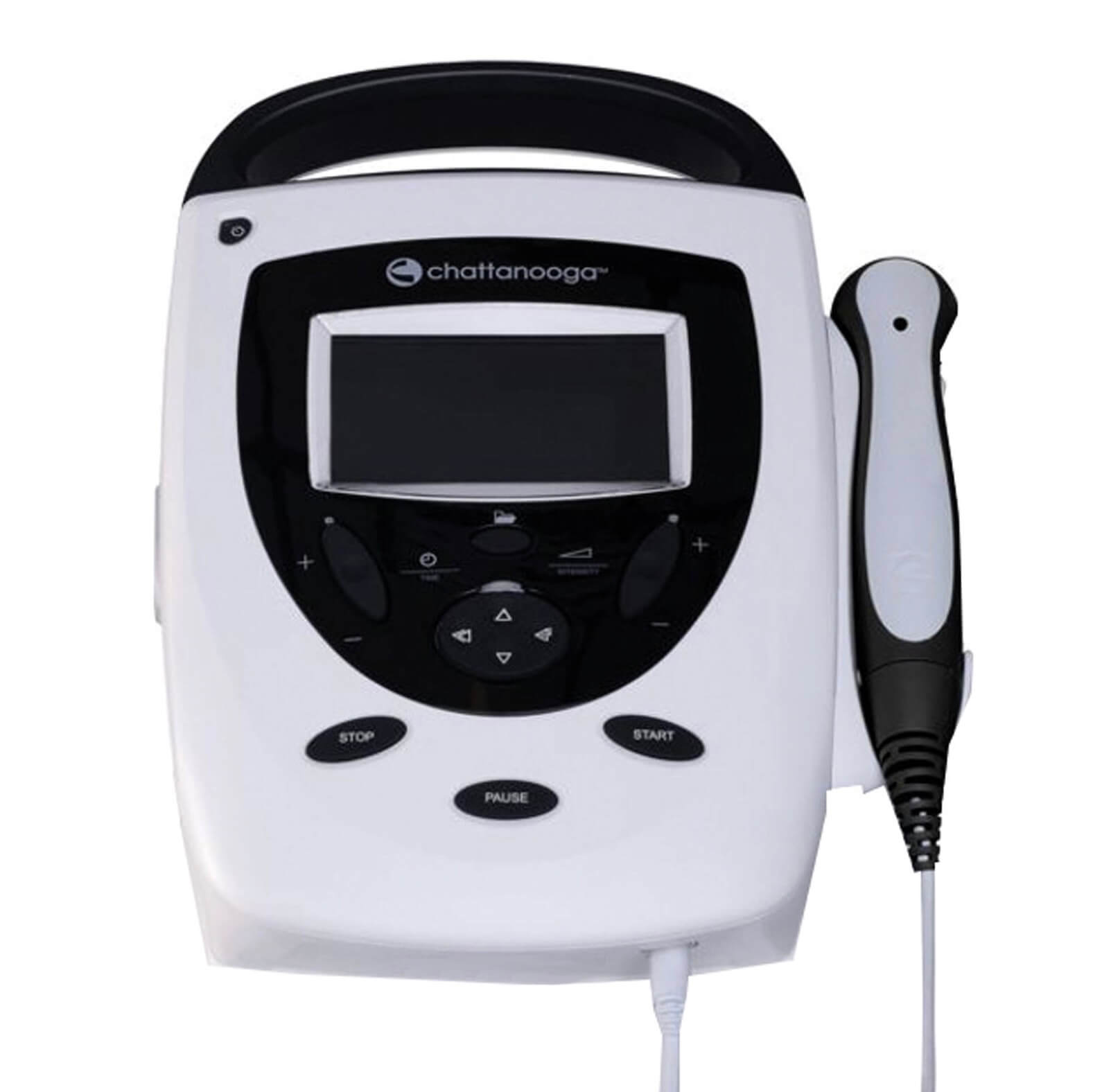 Ultrason Intelect Transport 2 Chattanooga, un appareil portable et intuitif pour les traitements de physiothérapie par ultrasons en cabinet de kinésithérapie.